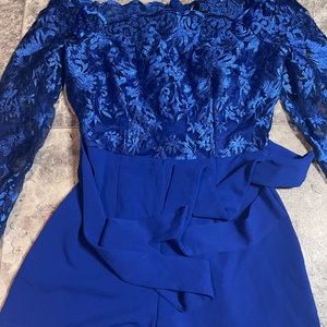 Royal blue romper for sale